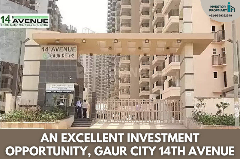 An Excellent Investment Opportunity, Gaur City 14th Avenue