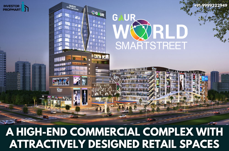 A High-End Commercial Complex With Attractively Designed Retail Spaces