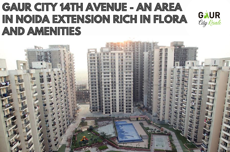 Gaur City 14th Avenue - An Area In Noida Extension Rich In Flora And Amenities