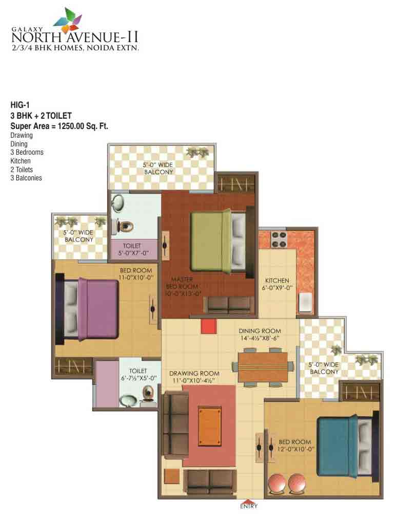 3bhk+2T